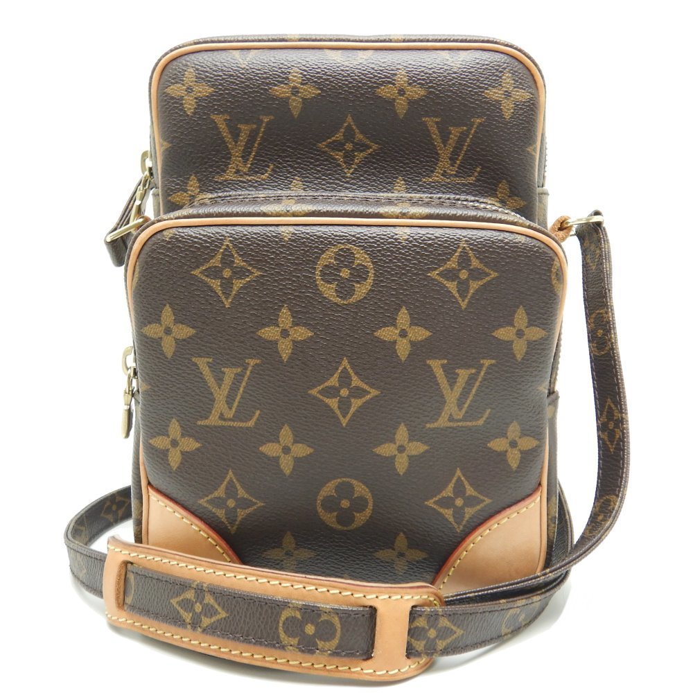 Louis Vuitton Amazon Monogram Brown Shoulder Bag